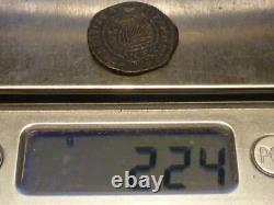 IRELAND ELIZABETH I (1558-1603) PENNY 1601 VERY RARE! 2.24g