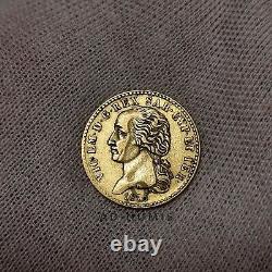 Italy 20 Lire 1816 Gold Victor Emmanuel I TTB Sardinia VERY RARE coin