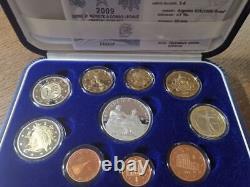 Italy 2009 Proof BE Box + 5 Euro Silver 5500 copies very rare.