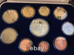 Italy Set 2012 Be Proof + 5 Euro Silver 5500 Very Rare Copies
