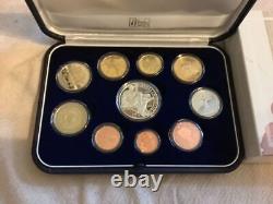 Italy Set 2012 Be Proof + 5 Euro Silver 5500 Very Rare Copies