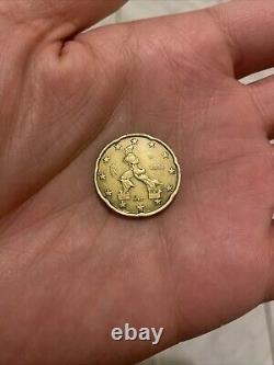 Italy Very Rare +++ Coin From 20 Euro Centemes 2002