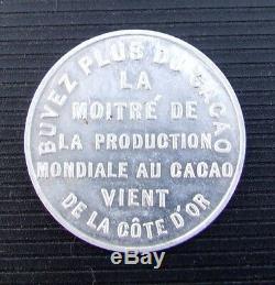 Ivory Coast Very Rare Medal Alu On Chocolate 1925 View Description