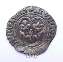 LOUIS XI double tournois Dijon very rare