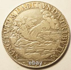 LOUIS XIII VERY RARE SILVER TOKEN OF 1633 (maritime policy)
