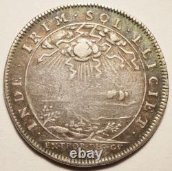 Louis XIV Very Rare Silver Jeton of the Extraordinary War Levies 1678