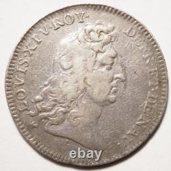 Louis XIV Very Rare Silver Token with the Cross of the States of Languedoc 1679