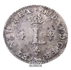 Louis XV. Silver Coin 1746 In Paris VERY RARE R3