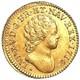Louis Xv Gold Louis With Royal Insignia, 1716, Paris, Rf, Very Rare, Superb Condition