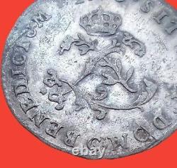 Louis Xv. Double Sol De Billon 1750 C Cen Trés Rare