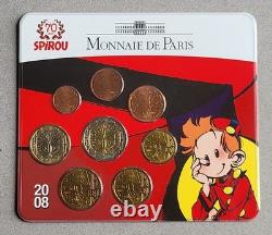 Mini-set Euro 70 YEARS SPIROU Year 2008 - VERY RARE - 500 copies