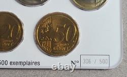 Mini-set Euro 70 YEARS SPIROU Year 2008 - VERY RARE - 500 copies