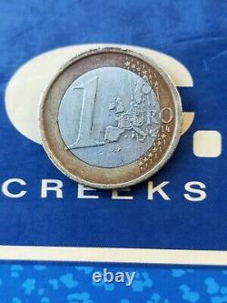 Missed Piece Of 1 Euro Very Rare Italian