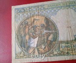 Morocco / MOROCCO. Old 50 Dirhams Bill. Hassan II. 1968. Very Rare