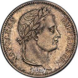 Napoleon 2 Francs Cent-days 1815 Paris Pcgs Ms62 Splendid Very Rare Quality