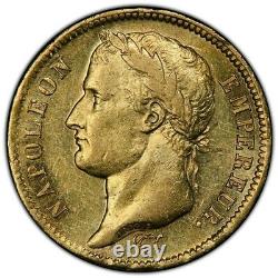 Napoleon 40 Francs Gold 1809 Toulouse Pcgs Au55 Superb Very Rare