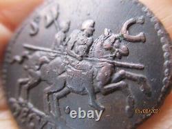 Nero Like with the Two Horses. Rare Reverse Very Beautiful, Cleaned and Restored