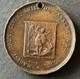 Netherlands Very Rare And Pretty Medal Of Brussels In Bronze 1816