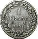 O8764 Very Rare 1 Franc Louis Philippe 1831 I Limoges Silver Ttb