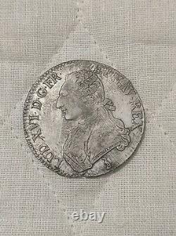 Offer R3 Very Rare Silver Shield 1784 Nantes (t) Louis XVI 20,054 Copies