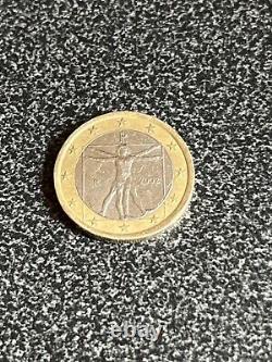 One euro coin 2002 rare in very good condition