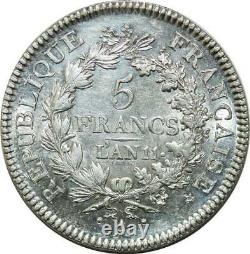 P3662 Very Rare 5 Francs Union And Force An 11 A Paris Splendid