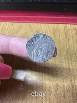Papal State coin Paolo V gros an XIIII 1618 very rare AD