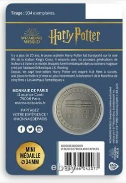 Paris Currency Harry Potter 934 Rare Example, Very Collectors Medals
