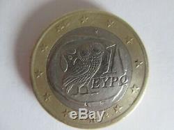 Piece 1 Euro 2002 Very Rare Strike S