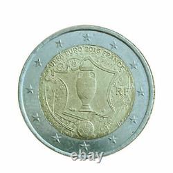 Piece Of 2 Euros Very Rare Uefa Euro 2016 France