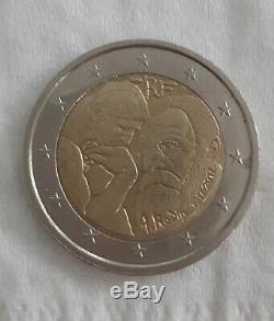 Piece Very Very Rare 2 Euro August Rodin With Mark 1917 2017