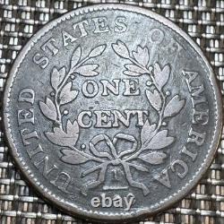 Piece of 1 Large Cent Draped Bust 1802 (1314) Very Rare