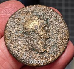 Promo! 25% Very Rare Nero Decursio Sesterce Roman Coin Empire