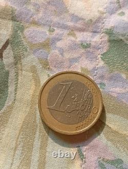 Rare 1 Euro Coin 2002 Portugal Very Rare with Striking Error