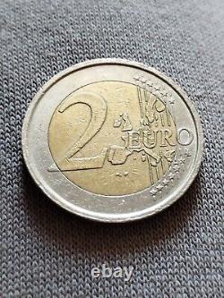 Rare 2 Euro Coin, Dante Alighieri, Very Good Condition, 2002.