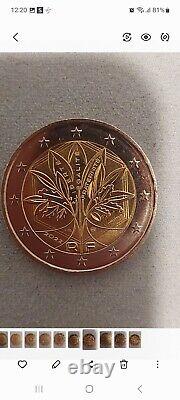 Rare 2 euro coin Liberty Equality Fraternity 2022, very good condition