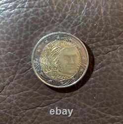 Rare 2 euro coin Simone Veil 1975 (1927-2017) Very good condition