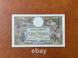 Rare 29.11.1910 Post France 100 Francs Lom M. 1297 Tres Bel Exemplaire