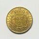 Rare And Very Beautiful Coin Of 20 Francs Gold 1814 A Louis Xviii