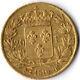 Rare Gold 20 Francs Louis Xviii 1819 T