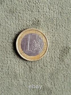 Rare Italian 1 Euro Coin of Leonardo da Vinci 2002 VERY RARE