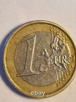Rare Italian 2008 1 Euro coins in very good condition