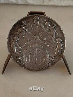 Rare Medal Of Wedding 1905 Silver Silver Medal L @@ K