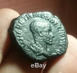 Rare Sesterce / Sestertius Of Herennius Etruscus / -principi Ivventutis