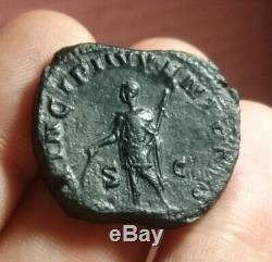 Rare Sesterce / Sestertius Of Herennius Etruscus / -principi Ivventutis