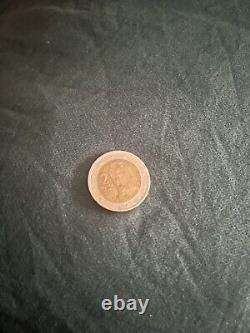Rare and highly sought after 2 euro coin