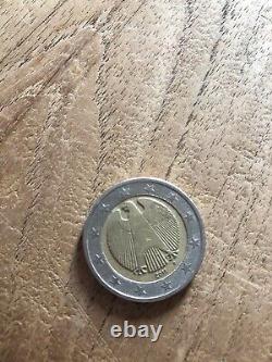 Rare and highly sought-after German 2011 J eagle 2 euro coin