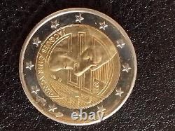 Rare commemorative 2 Euro coin Jacques Chirac 2022 in very good condition
