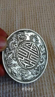 Rare commemorative coins dragon dynasty (QING), silver dollars, very good condition