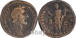 Rome sestertius of Antoninus Pius, 146 AD, Honos, very rare, RIC 772